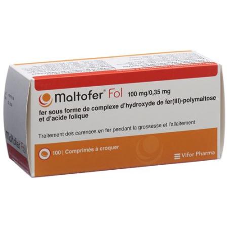 Maltofer Fol chewing tablets 100 pcs - PrimeCare Global