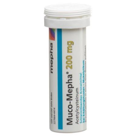 Muco-Mepha Brausetable 200 mg 30 pcs - PrimeCare Global