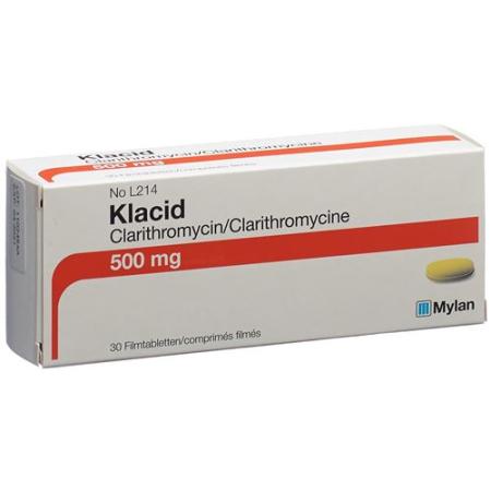 Klacid Filmtablet 500 mg 30 pcs - PrimeCare Global