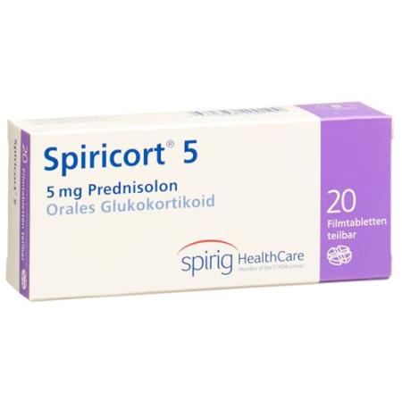 Spiricort Filmtablet 5 mg 20 pcs - PrimeCare Global