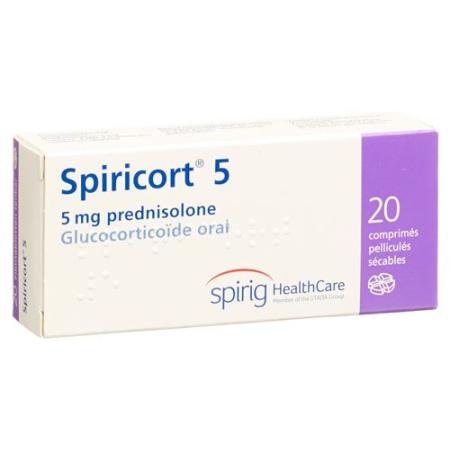 Spiricort Filmtablet 5 mg 20 pcs - PrimeCare Global