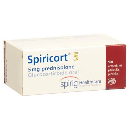 Spiricort Filmtablet 5 mg 100 pcs - PrimeCare Global