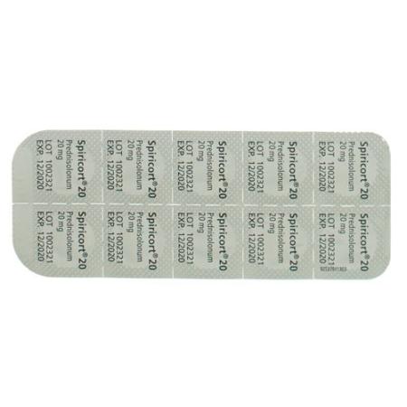Spiricort Filmtablet 20 mg 20 pcs - PrimeCare Global