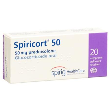Spiricort Filmtablet 50 mg 20 pcs - PrimeCare Global