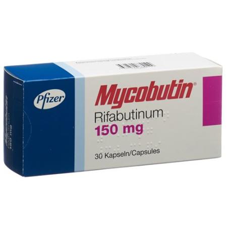 Mycobutin caps 150 mg 30 pcs - PrimeCare Global