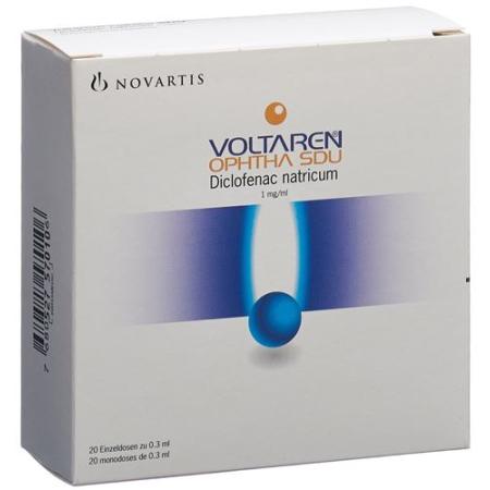 Voltaren Ophtha SDU Gtt Opht 20 Monodose 0.3 ml - PrimeCare Global