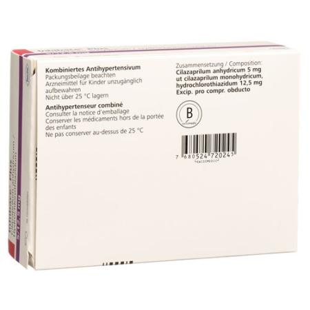 Inhibace Plus film tablets 5/12.5 mg 98 pcs - PrimeCare Global