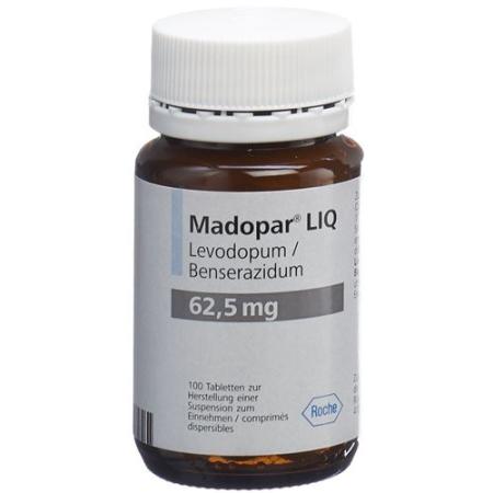 Madopar LIQ Tabl 62.5 mg Ds 100 pcs - PrimeCare Global
