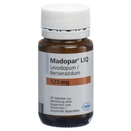 Madopar LIQ Tabl 125 mg Ds 30 pcs - PrimeCare Global