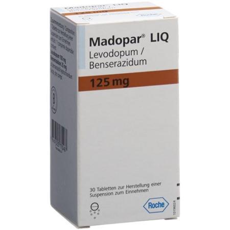 Madopar LIQ Tabl 125 mg Ds 30 pcs - PrimeCare Global