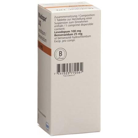 Madopar LIQ Tabl 125 mg Ds 100 pcs - PrimeCare Global