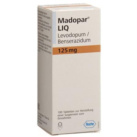 Madopar LIQ Tabl 125 mg Ds 100 pcs - PrimeCare Global