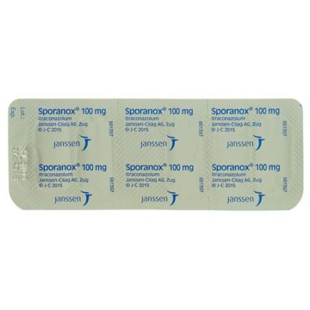 Sporanox caps 100 mg 30 pcs - PrimeCare Global