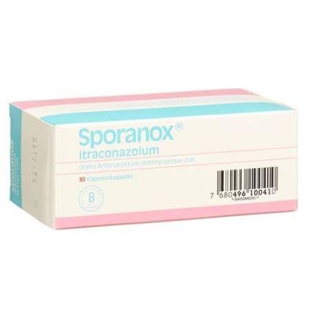 Sporanox caps 100 mg 30 pcs - PrimeCare Global