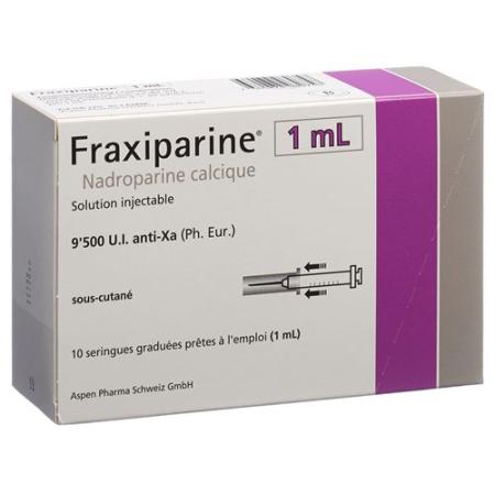 Fraxiparine 1 ml Inj L&ouml;s 10 Fertspr 1 ml - PrimeCare Global