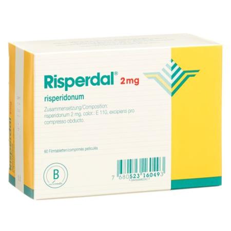 Risperdal Filmtablet 2 mg 60 pcs - PrimeCare Global