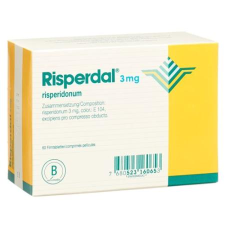 Risperdal Filmtablet 3 mg 60 pcs - PrimeCare Global