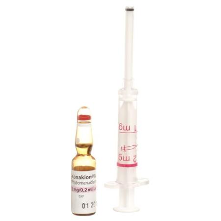 Konakion MM pediatric Inj L&ouml;s 2 mg/0.2ml 5 amp 0.2 ml - PrimeCare Global