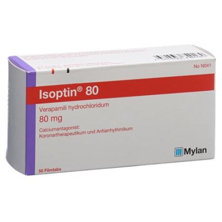 Isoptin Filmtablet 80 mg 50 pcs - PrimeCare Global