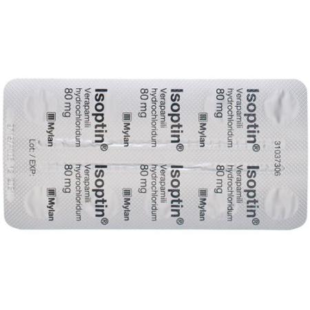 Isoptin Filmtablet 80 mg 50 pcs - PrimeCare Global
