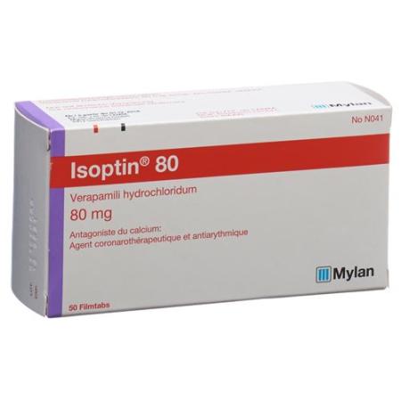 Isoptin Filmtablet 80 mg 50 pcs - PrimeCare Global