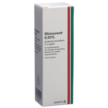 Rhinovent Nasal Spray 0.03% 15ml - PrimeCare Global