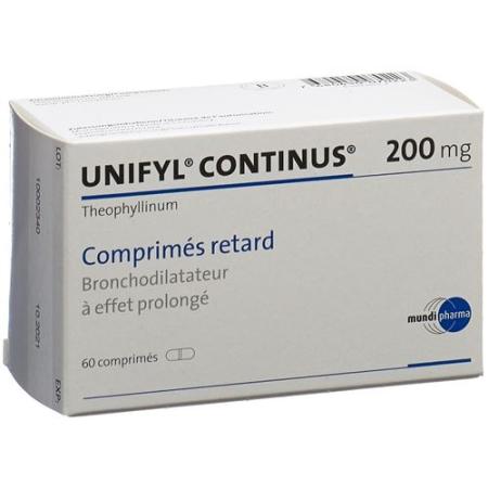Unifyl Continus Ret Tabl 200 mg 60 pcs - PrimeCare Global