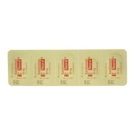 Sandimmun Neoral Kaps 50 mg 50 pcs - PrimeCare Global