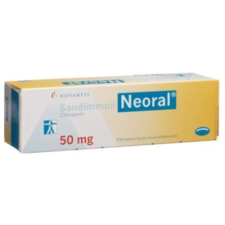 Sandimmun Neoral Kaps 50 mg 50 pcs - PrimeCare Global