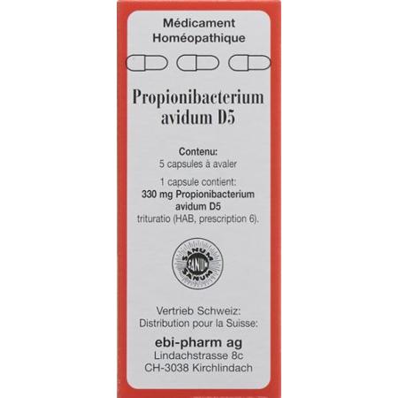 PROPIONIBACTERIUM Avidum capsules D 5 5 pcs - PrimeCare Global