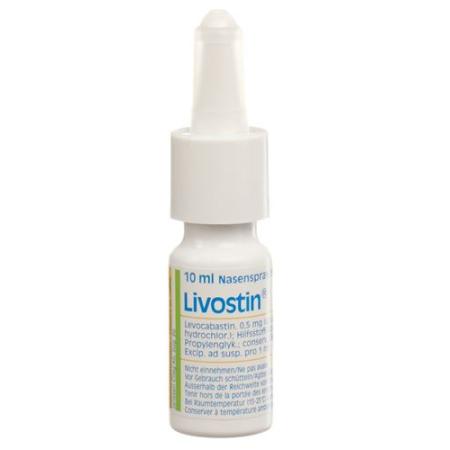 Livostin Nasal spray 0.05% Fl 10ml - PrimeCare Global
