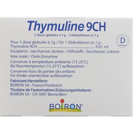 Boiron Thymuline Globuli C9 1 Dose - PrimeCare Global