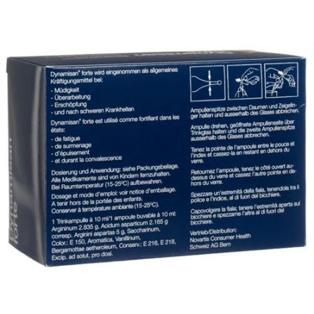 Dynamisan Forte Trink Lösung 40 Ampullen 10 ml - PrimeCare Global
