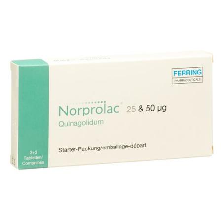Norprolac tablets 25 mcg/50 mcg 3 + 3 - PrimeCare Global