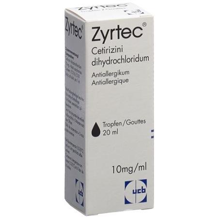 ZYRTEC drops 10 mg/ml - PrimeCare Global