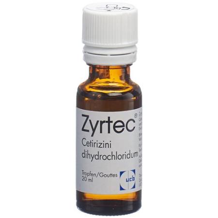 ZYRTEC drops 10 mg/ml - PrimeCare Global