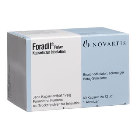 Foradil powder inh caps 12 mcg 60 pcs - PrimeCare Global