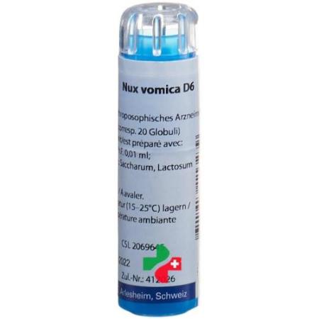 WELEDA Nux vomica Glob D 6 4g - PrimeCare Global