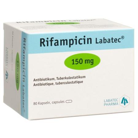 Rifampicin Labatec Kaps 150 mg 80 pcs - PrimeCare Global