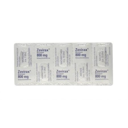 Zovirax Filmtablet 800 mg 35 pcs - PrimeCare Global