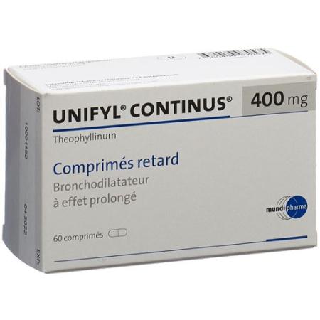Unifyl Continus Ret Tabl 400 mg 60 pcs - PrimeCare Global