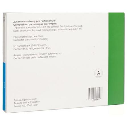 Decapeptyl Inj L&ouml;s 0.1 mg/ml Fertspr 7 pcs - PrimeCare Global