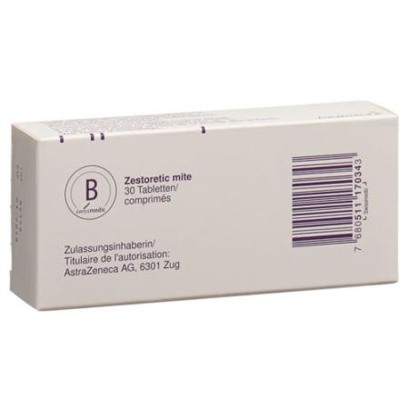 Zestoretic mite Tabl 10/12.5 100 pcs - PrimeCare Global
