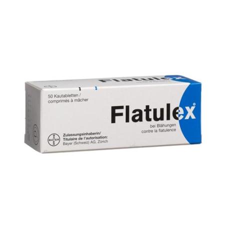 Flatulex 42 mg 50 chewable tablets - PrimeCare Global