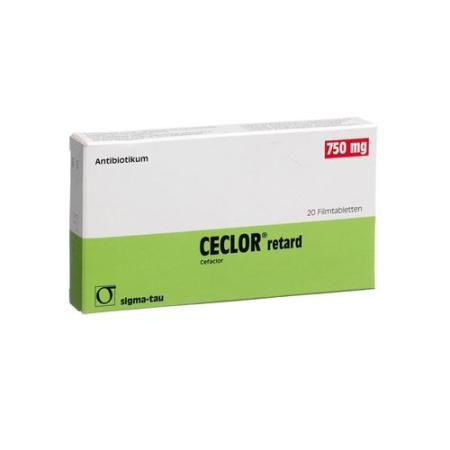 Ceclor retard Ret Filmtabl 750 mg 20 pcs - PrimeCare Global