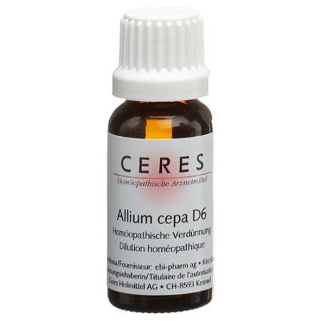 Ceres Allium cepa D 6 Dilution Bottle 20 ml - PrimeCare Global