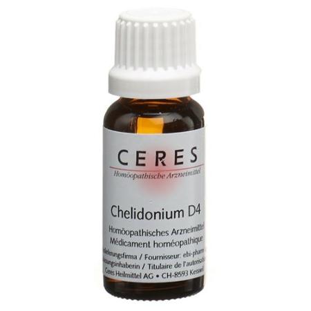 Ceres Chelidonium D 4 Dilution Fl 20 ml - PrimeCare Global