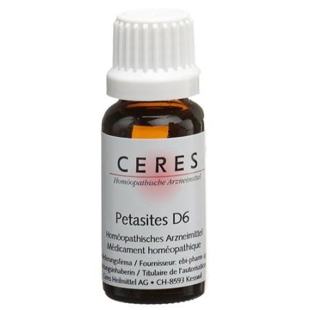 Ceres Petasites D 6 Dilution Bottle 20ml - PrimeCare Global