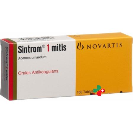 Sintrom 1 mitis Tabl 1 mg 100 pcs - PrimeCare Global