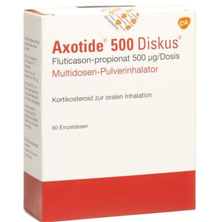 Axotide Diskus Multidoses 500 mcg 60 doses - PrimeCare Global